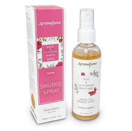 Spray witte salie/Roos