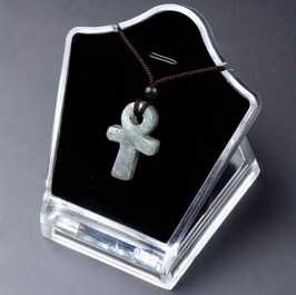 Ankh hanger Tijgeroog