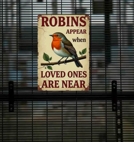 Robins appear