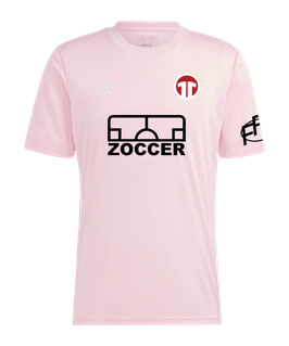 #TR013, Adidas ZOCCER-Trikot Rosa-Weiß (24. ZOCCER-Camp)