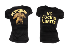 Tee shirt " NO FUCKING LIMITS" black