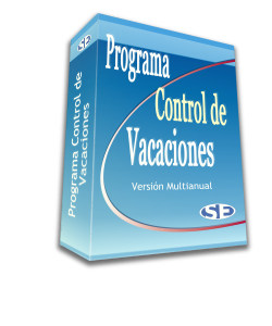 Programa Control de Vacaciones