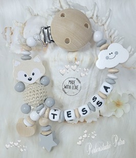 Schnullerkette "Little Star"