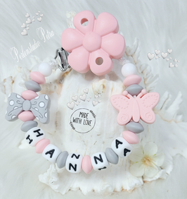 NEU!!! SILIKON Schnullerkette "So Beautyful"