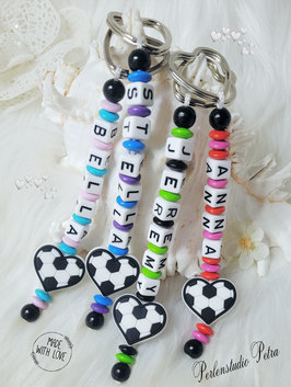 Namensanhänger "Fussball HERZ"