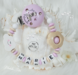 Schnullerkette " Meine Blumerlprinzessin"