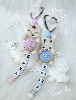 Neu!!! Namensanhänger "Kleines Rentier " MAMA
