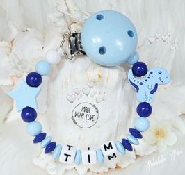 Schnullerkette "Little Dino"