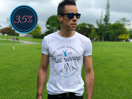 Camiseta Trail Running Blanca