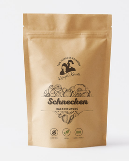Bio Backmischung Schnecken - Mandeln/Cashew
