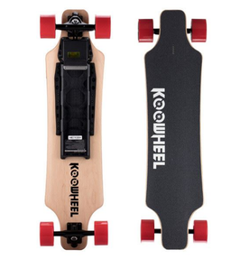 Koowheel Skateboard Rood (5.5 AH)+ Draagtas