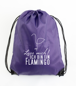 Turnbeutel, Gym Bag, Hipster Rucksack Violett