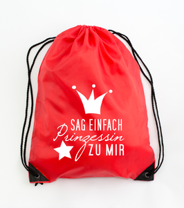 Turnbeutel, Gym Bag, Hipster Rucksack Rot