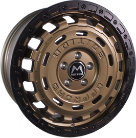 Motec MOF-1-R CROSS Bronze Matt / Ring Schwarz Matt | 17 - 18 Zoll | Offroad | VW T5 / T6 / T6.1 / Mercedes V-Klasse | Teilegutachten