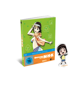 Welcome to the NHK - Vol. 3 - Limited Mediabook Edition (mit Misaki Nakahara-Acrylfigur)