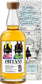 OHTANI WHISKY 新潟亀田　Zodiac sign series 「Gemini」50％