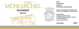 Ruländer Kabinett QbA
