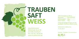 Traubensaft weiß