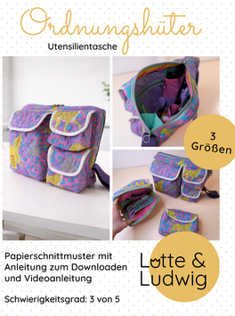 Papierschnittmuster Ordnungshüter