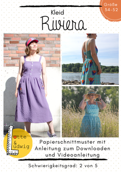 Papierschnittmuster Riviera