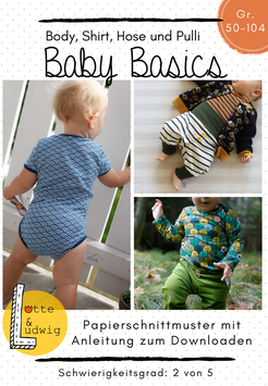 Papierschnittmuster Baby Basics