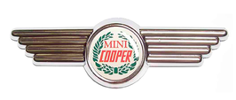 Emblem+ Logo (Mini oder Mini Cooper Lorbeerkranz)