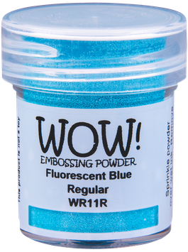 WOW! Embossing Powder 15ml Fluorescent - Blue - Regular