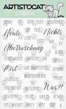 Überraschung - Stempel A6