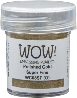 WOW! Embossing Powder 15ml Polished Gold - Super Fine