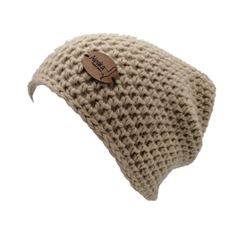ALPAKA-BEANIE beige | BULKY