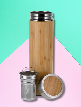 Thermo to go Bottle Bamboo