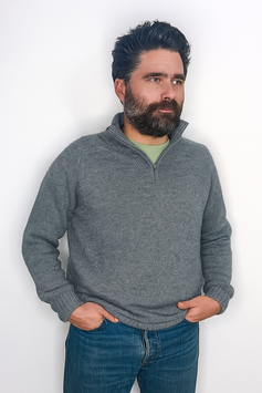 pull camionneur zippé