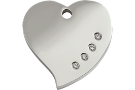 Heart Diamante Swarovski Zirconia