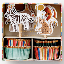 Paket za okrasitev mafinov - Party Animals Cupcake Kit