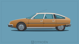 Citroen CX in CX Pallas