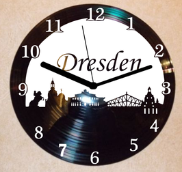 Schallplattenuhr Dresden