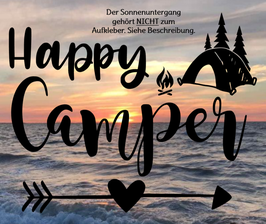 Happy Camper Igluzelt 20cm x 15cm