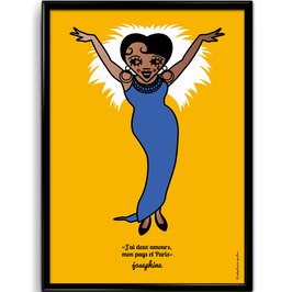 ART PRINT / Josephine Baker "Amours"