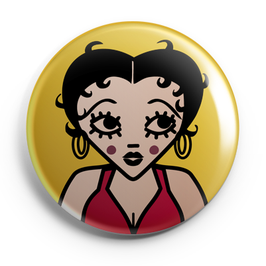 BADGE, MAGNET, MIROIR "Betty Boop"