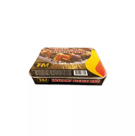 Instant Picnic BBQ klaar voor gebruik binnen de 20minuten 27x22x5cm