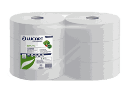 LUCART Maxi JUMBO - Papier hygiénique blanc 380M