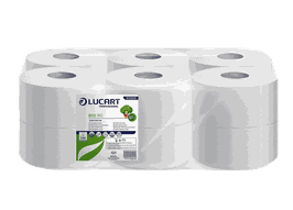 LUCART Eco - Papier Hygiénique Mini jumbo - 180M