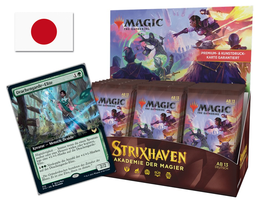 MTG - "Strixhaven: Akademie der Magier" Set-Booster Display (30 Booster) Japanisch + Buy-a-Box Promokarte