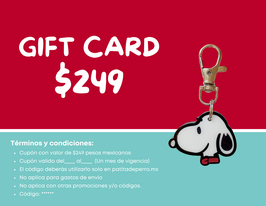 Gift Card $249