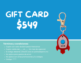Gift Card $549