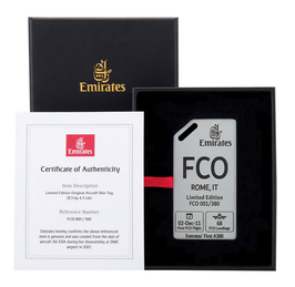Emirates Airbus A380 - A6-EDA  - Europa Collection FCO