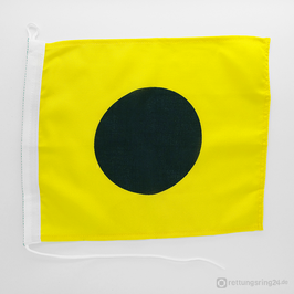 Flaggenalphabet Signalflagge I (India / Ida) 155 g/m² / 30x36cm