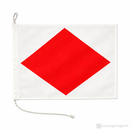 Signalflagge F - 30x36 cm - 155 g/m²
