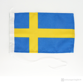 Bootsflagge Schweden 155 g/m² - genäht