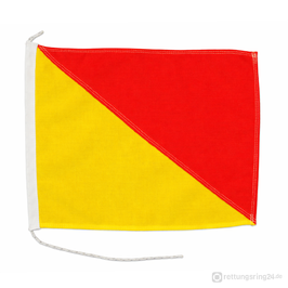 Signalflagge O - 30x36 cm - 155 g/m²
